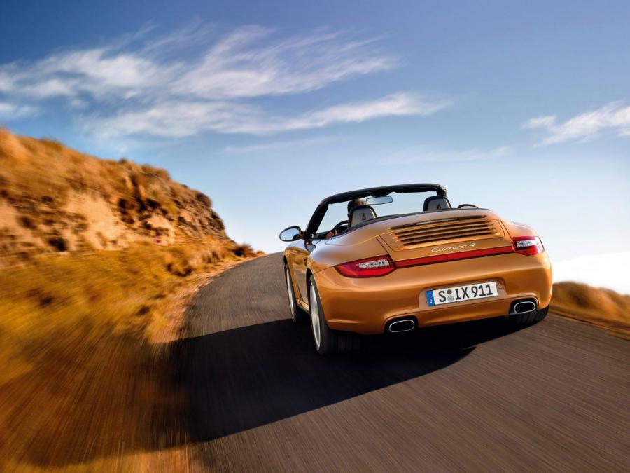  Porsche 911 Carrera 4 Cabriolet 2008 года  (фото 7 из 9)